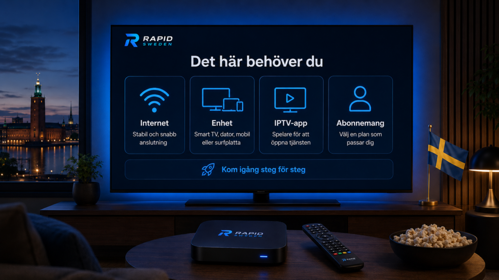 iptv guide sverige