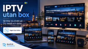 IPTV utan box: så tittar du direkt på TV, mobil och dator