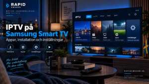 IPTV på Samsung Smart TV: appar, installation och inställningar