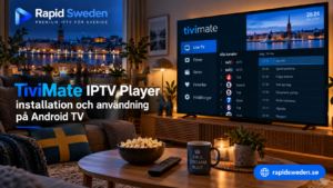 TiviMate IPTV Player: installation och användning på Android TV