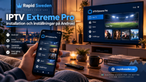 IPTV Extreme Pro: installation och inställningar på Android