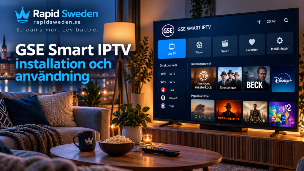 rapid iptv sweden