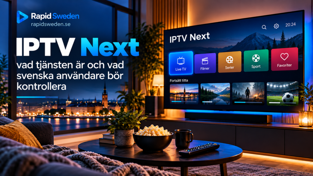rapid iptv sweden