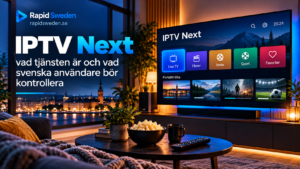IPTV Next: vad tjänsten är och vad svenska användare bör kontrollera