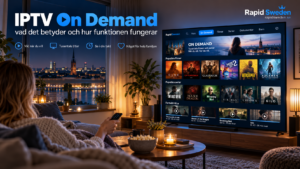 IPTV On Demand: vad det betyder och hur funktionen fungerar