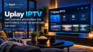 Uplay IPTV: vad svenska användare bör kontrollera innan de använder tjänsten