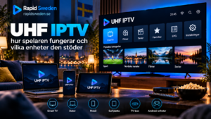 UHF IPTV: hur spelaren fungerar och vilka enheter den stöder