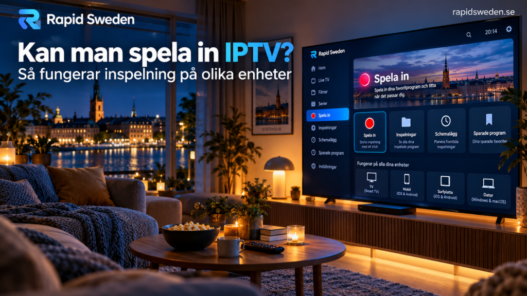 rapid iptv sweden